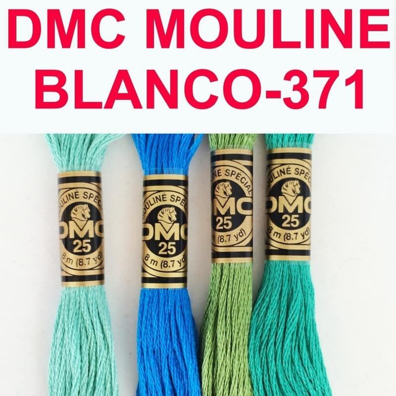 DMC Cross Stitch Thread from 01 to 371.