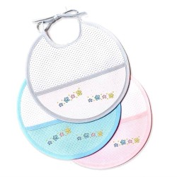 Bibs for embroidery